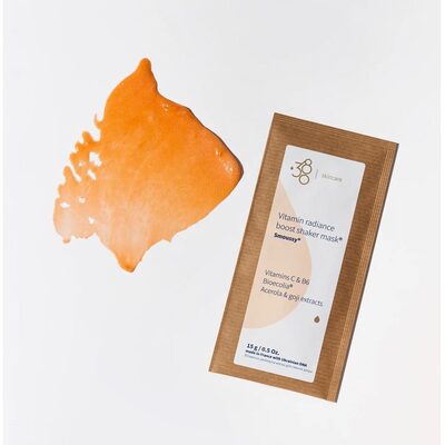 Маска для лица 380 Skincare Витаминная шейкерная для сияния кожи, 15 г