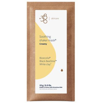 Маска для лица 380 Skincare Успокаивающая шейкерная, 15 г