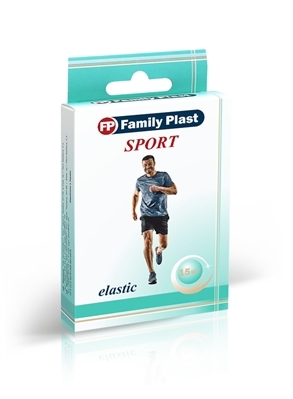 Набор пластырей медицинских «FP Family Plast» бактерицидных Sport, 15 штук