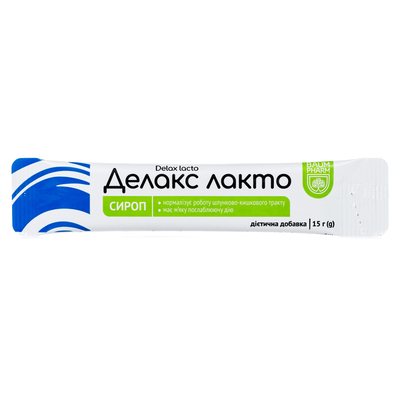 Делакс Лакто Baum Pharm сироп по 15 г №10 в стиках