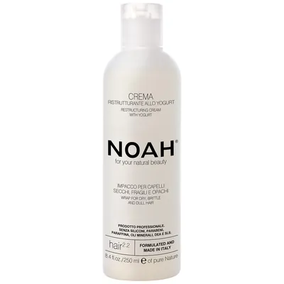 Крем для волосся Noah Restructuring Hair Cream реструктуруючий з йогуртом, 250 мл