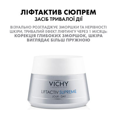Набір Vichy Ліфтактив Сюпрем (Антивікова сироватка 30 мл + Крем 50 мл)