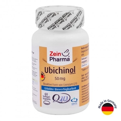 Коензим Q10 Убіхінол ZeinPharma капсули по 50 мг №60
