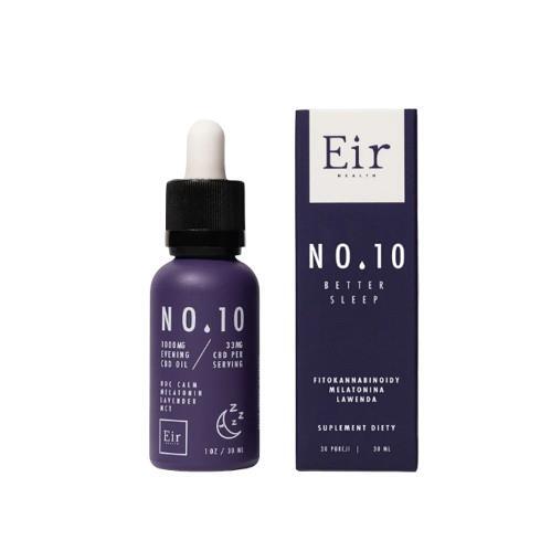 Масло CBD Eir Health №10 Лучший сон с мелатонином и лавандой, 30 мл