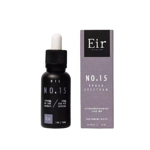 Масло CBD Eir Health №15 широкого спектра, 30 мл