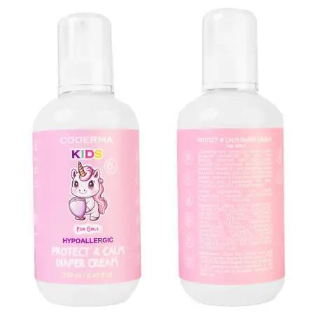 Крем под подгузник CODERMA Kids Защита и покой для девочек, 250 мл