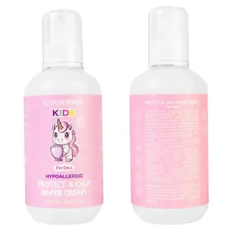 Крем під підгузок CODERMA Kids Захист і спокій для дівчаток, 250 мл