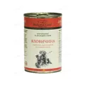 Корм вологий для цуценят та молодих собак Hubertus Gold Яловичина, пастернак та яблуко, 400 г