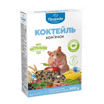 Корм для гризунів Природа PR740046 Коктейль Хом'ячок, 500 г