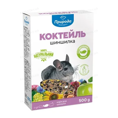 Корм для гризунів Природа PR740047 Коктейль Шиншилка, 500 г