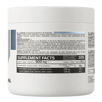 L-карнітин OstroVit L-Carnitine, 210 г