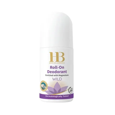 Дезодорант кульковий Health & Beauty Wild Рurple з магнієм, 75 мл