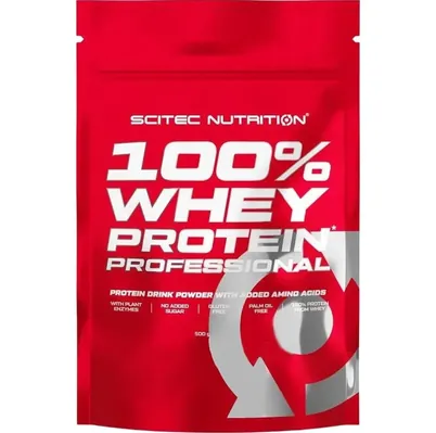 Протеїн сироватковий змішаний Scitec Nutrition 100% Whey Protein Professional арахісова паста, 500 г