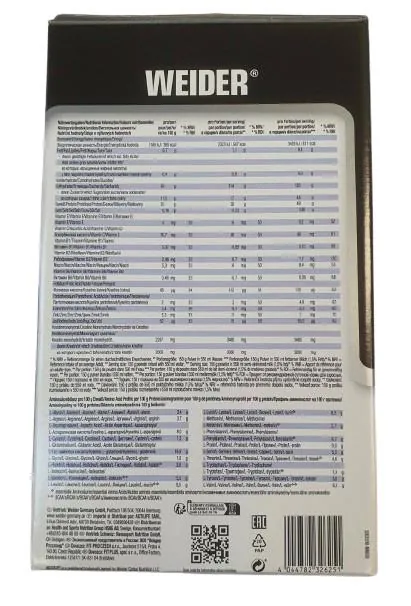 Гейнер Weider Mega Mass 4000, полуниця, 7 кг