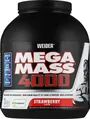 Гейнер Weider Mega Mass 4000, полуниця, 3 кг