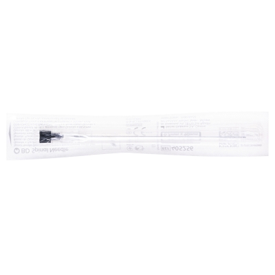 Игла спинальная BD Quincke Spinal Needle 22G (0,7 x 90 мм) черная, 1 штука