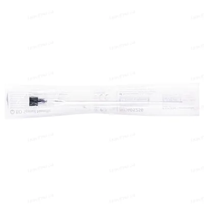 Голка спінальна BD Quincke Spinal Needle 22G (0,7 x 90 мм) чорна, 1 штука