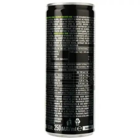 Напій енергетичний Burn Energy Drink яблуко-ківі, 250 мл