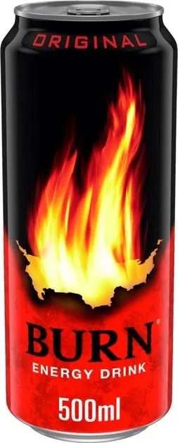 Напій енергетичний Burn Energy Drink Original з/б, 500 мл