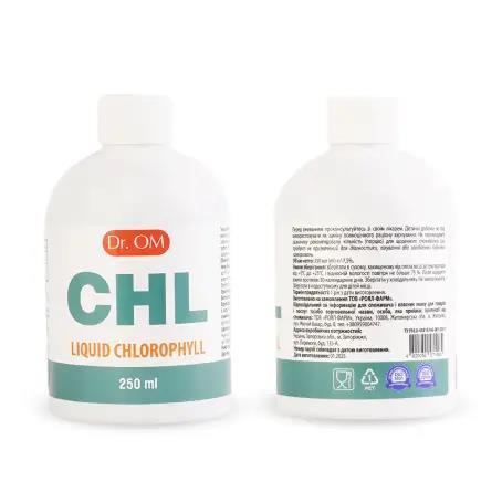 Хлорофіл рідкий Dr.OM Liquid Chlorophyll, 250 мл