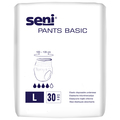 Трусы впитывающие для взрослых Seni Pants Basic large, 30 штук