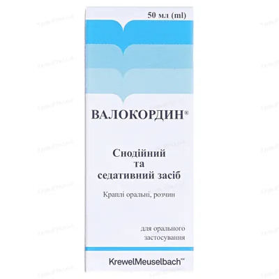 Валокордин краплі ор., р-н по 50 мл у флак.-крап.