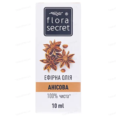 Олія ефірна Flora Secret анісова, 10 мл