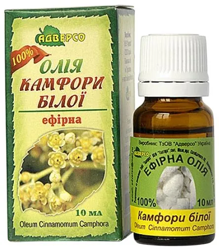 Олія ефірна Адверсо камфори білої, 10 мл