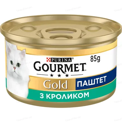 Корм вологий для кішок Purina Gourmet Gold Паштет з кроликом, 85 г