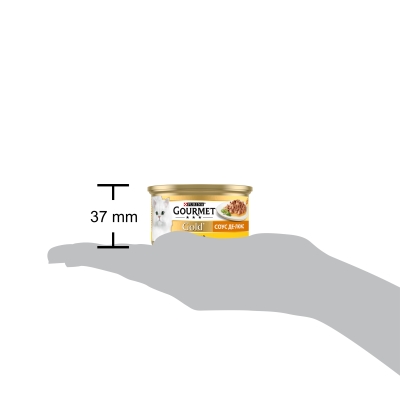 Корм влажный для кошек Purina Gourmet Gold Соус Де-Люкс с курицей, 85 г