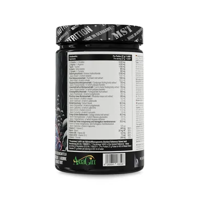 Передтренувальний комплекс MST Nutrition Neuro Pump червоне яблуко, 540 г