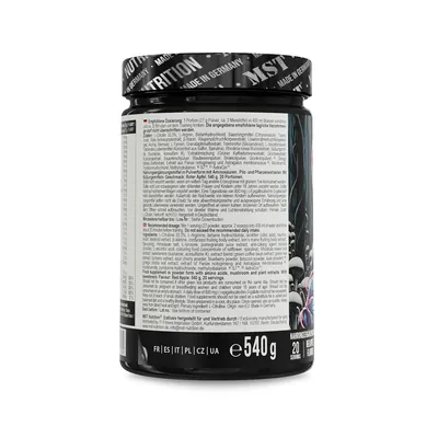 Передтренувальний комплекс MST Nutrition Neuro Pump червоне яблуко, 540 г