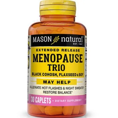 Дієтична добавка Mason Natural Menopause Trio, 30 каплет