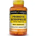Пробіотик Ацидофілус Mason Natural Probiotic Acidophilus with Pectin, 100 капсул