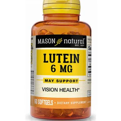 Лютеїн Mason Natural Lutein 6, 60 гелевих капсул