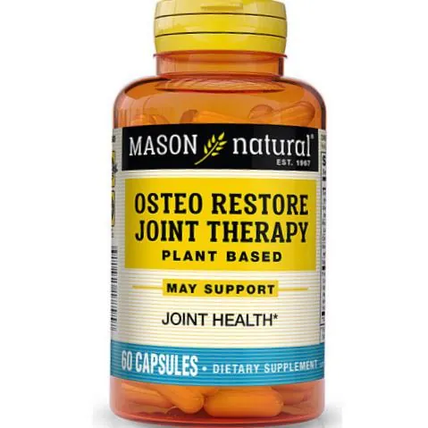 Комплекс для суглобів Mason Natural Osteo Restore Joint Therapy Plant Based, 60 капсул
