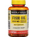 Рыбий жир Mason Natural Fish Oil 1000, 120 гелевых капсул