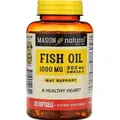 Риб'ячий жир 1000 мг з Омега-3 300 мг Mason Natural Omega-3 Fish Oil, 120 гелевих капсул