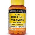 Мультивитамины Mason Natural Daily Multiple Vitamins With Iron, 365 таблеток