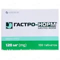 Гастро-норм таблетки, в/плів. обол. по 120 мг №100 (10х10)