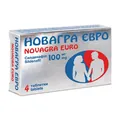 Новагра євро таблетки, в/плів. обол. по 100 мг №4 у бліс.