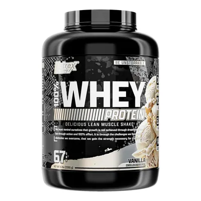 Протеїн сироватковий змішаний Nutrex Research 100% Whey Protein, ваніль, 2265 г