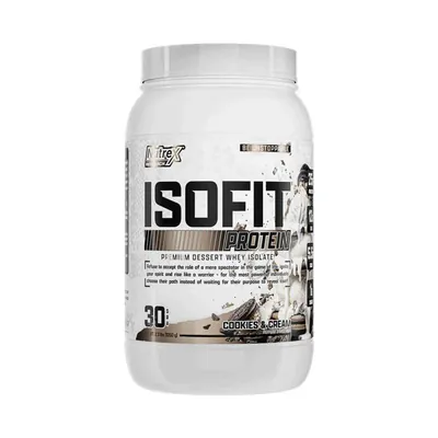 Протеїн сироватковий ізолят Nutrex Research Isofit, печиво з кремом, 30 порцій