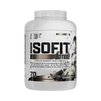 Протеїн сироватковий ізолят Nutrex Research Isofit, печиво з кремом, 70 порцій