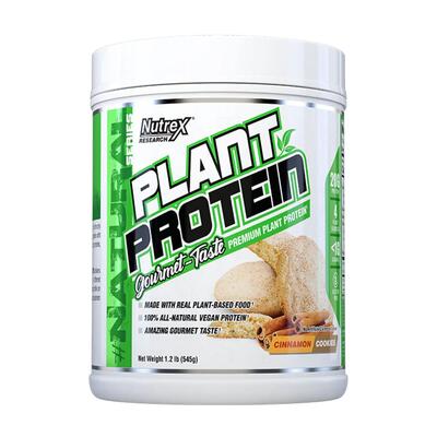Протеїн рослинний Nutrex Research Plant Protein печиво з корицею, 567 г