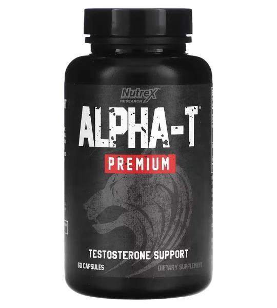Тестостероновий бустер Nutrex Research Alpha T, 60 капсул