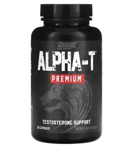 Тестостероновий бустер Nutrex Research Alpha T, 60 капсул
