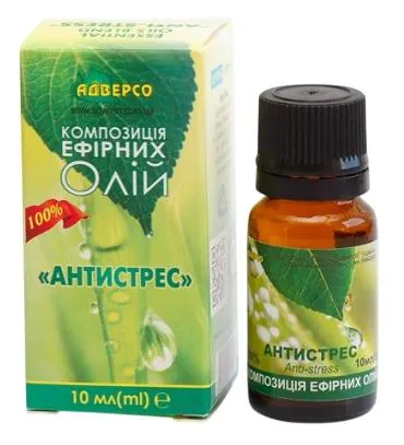 Композиція ефірних олій Адверсо Антистрес, 10 мл