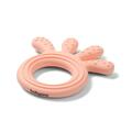 Прорезыватель для зубов BabyOno 826/01 силиконовый Осьминог, розовый