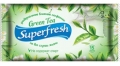 Серветки вологі Superfresh Antibacterial Green Tea, 15 шт